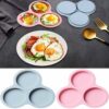 2 Pcs Air Fryer Egg Mould Air Fryer Muffin Tray Air Fryer Cake Moulds for Air Fryer Baking Cooking Accessories Silicone Egg Mould for Air Fryer S