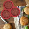3 Pcs Silicone Air Fryer Egg Mold, AIFUDA Nonstick Air Fryer Baking Pan Air Fryer Accessories with 3 Cavity for Air Fryers Above 6QT