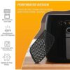 Air Fryer Accessories 5,5L Square, Air Fryer Accessories 5,5 Litre Xxl Utensils Mold Accessories Suitable for COSORI NINJA CECOTEC INNSKY PHILIPS