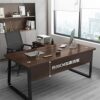DLOETT Computer Desk Desktop Game Table Bedroom Simple Office Student Table Study Family Table Without Chair (Color : D, Size : 160CM)