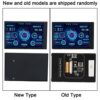 ASHATA Pc Temp Monitor, 3.5 Inch Ips Usb Mini Screen Cpu Ram Hdd Data Temperature Display 360 Degree Rotation Type C Sub Screen for Computer Case