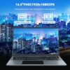 ANMESC 15.6 Inch Laptop,16GB DDR4 512GB SSD,Windows 11 Intel Celeron N5095 Quad-Core Processor up to 2.9Ghz,1080P Screen Laptops,2.4/5G WiFi, Blu