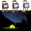 Aozel LED Work Lights Rechargeable, Led Floodlight Emergency Work Job Site Lights Waterproof Portable Floodlight for Outdoor Activities, Construc