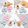 2Pcs Air Fryer Egg Mould, Silicone Muffin Trays Baking, Air Fryer Accessories, Silicone Moulds for Baking Cupcake Cases, for Making Muffin Cakes