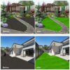 Artificial Grass 1m X 1m Realistic Astro Turf Fake Grass Roll Replacement Artificial Turf Natural Indoor Outdoor Artificial Grass Underlay for Ga