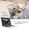 AOCWEI Laptop 15.6" Intel Celeron J4105 (Up to 2.5Ghz) 4 core 6GB RAM 128GB SSD Win 10 Pro Laptop 1080 FHD Screen 2.4G+5G WiFi Bluetooth 4.2 HDMI