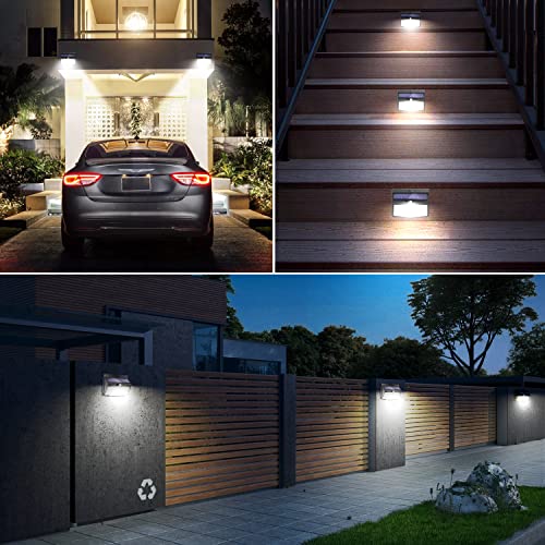 Peasur Solar Lights Outdoor Garden, Upgraded Solar Security Lights Outdoor Motion Sensor 138 LED with 3 Lighting Modes, IP65 Waterproof Outside L