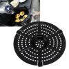TOPINCN Air Fryer Replacement Grill Pan, 6.1 Inch Universal Nonstick Coating Crisper Plate Air Fryer Rack Air Fryer Replacement Parts, Air Fryer