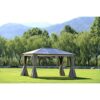 WALNUT Practical Outdoor Storage Shed Outdoor Shed Is Available In A Variety Of Sizes For Multipurpo