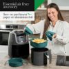 2 Pcs Set, Oven Gloves Heat Resistant, Silicone Potholder Mitts, Strong Grip, This Gloves are perfect for Ovens, Air Fryers, Microwaves, Baking a