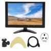 10.1 inch HDMI LCD Monitor, Portable 1080P TFT LCD Full HD 16:9 Widescreen IPS Monitor, 400cd/m² Display Screen, Support HDMI/VGA/AV/BNC,for Rasp