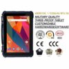 tanstool 10.1-inch tablet industrial grade Android8.1 system Quad Core 4G Ram 64G Rom 13MP auto-focus with flashlight camera 4G LTE call NFC Wi-F