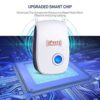 TownWarehouse Ultrasonic Pest Repeller, 4 Pack Plug in Electronic Pest Repeller, Mouse and Rat Repeller, Pest Control Insect and Spider Repellent