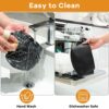 Silicone Slow Cooker Liner Fit for Crockpot Morphy Richards 6QT, Silicone Slow Cooker Divider Liners, Reusable/Leakproof Slow Cooker Accessories