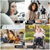Gel Seat Cushion, Cooling Thick Big Breathable Honeycomb Design Absorbs Pressure Points Seat Cushion with Non-Slip Cover for Office Chair Home Ca