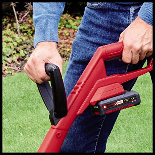 Einhell Power X-Change Lightweight Cordless Strimmer - 18V Battery Grass Trimmer, 24cm Cutting Width, Includes 20 x Blades - GC-CT 18/24 Li P Sol