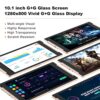 10.1 inch Tablet, Android 12 Tablets with Stand, 12GB RAM 128GB ROM (512GB Expandable Storage), HD IPS Screen, 2.0MP Front Camera, 8.0MP Rear Cam