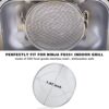 yianteng Stainless Steel Splatter Shield for Ninja FG551 Foodi, Accessories for Reusable Ninja Foodi Smart XL 6-in-1 Indoor Grill, Foodi Smart XL