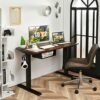 EYHLKM 48" Electric Standing Desk Height Adjustable W/Control Panel & USB Portl Home Office (Color : B)