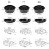13Pcs Air Fryer Accessories Set,6 Inch Deluxe Accessories Tower for Air Fryer,Including Pizza Pan, Cake Baking Tray, Grill, Recipe Book,Metal Bra
