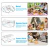 YINGRACE Air Fryer Accessories 7 Inch, 12PCS General Air Fryers Accessory Set Compatiable for Salter 3.2L, Cosori 3.5L, Tower 4.3L, Ninja 3.8L De