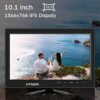 10.1 Inch Portable Monitor 1366*768 IPS LED monitor with HDMI VGA input Small HDMI monitor 60Hz, 3ms, IPS screen display Built-in speaker Vesa Su