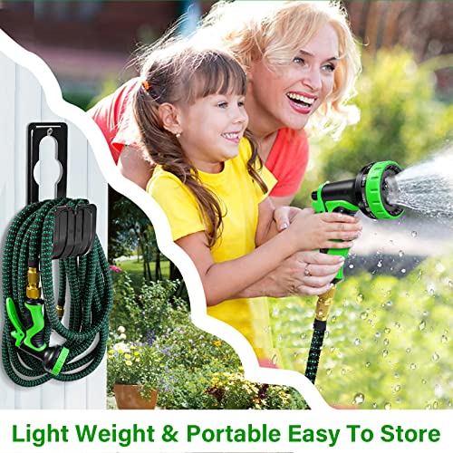 Garden Hose Expandable Garden Pipes-150FT Flexible Garden Hose Reels Including 10 Function Spray Gun Nozzle and Solid Brass Fittings,Magic Hosepi