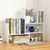 BRILENS 3 Tier Tree Bookshelf, 3 Shelf Bookcase, Modern Book Storage, Free Standing Tree Bookcase, Utility Organizer Shelves for Home Office, Liv