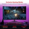 Z-Edge 27 Inch Curved Gaming Monitor 165Hz(DP) 144Hz(HDMI) 1ms MPRT 2K 2560x1440 16:9 Curved Screen, Ultra-Thin Bezel, FreeSync, HDMI 2.0 & Displ