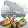 yianteng Stainless Steel Splatter Shield for Ninja FG551 Foodi, Accessories for Reusable Ninja Foodi Smart XL 6-in-1 Indoor Grill, Foodi Smart XL