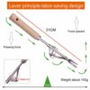 Zhongtou Dandelion Removal Tool Hand Weed Puller Root Remover Weeder Tool Long Handle Stainless Steel Patio Weed Remover Tool for Grass Block Pav