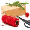 Whaline 1312 Feet Christmas Twine Red Green Cotton String with Jute Twine Christmas Wrapping Rope Cord for Xmas DIY Art Crafts Gifts Presents Bak