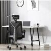 DSJ Office Chair Gaming Chair Ergonomic Chair Backrest Home Reclining Swivel/Blacka