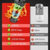 YurDoca Portable Blender, Mini Blender for Shakes and Smoothies, Personal Size Blenders with Rechargeable USB, 380Ml Traveling Fruit Veggie Juice