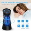 VPAGLJO 4W UV Electric Fly Killer Lamp，Mosquito Killer Lamp, Small and Lightweight Insect Killer Lamp with Cleaning Brush, Fly Zapper Repellent E