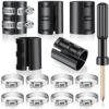 Fixing a Sinking Office Chair Cylinder Alternatives 5 Pieces Gas Lift, 10 Pieces Stainless Steel Hose Clamps with Dual-Purpose Screwdriver No Gas