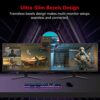 Z-Edge 24.5" Gaming Monitor, Z-Edge UG25I FHD 1920x1080 240Hz Gaming Monitor, 1ms Frameless LED, AMD Freesync Premium Display Port HDMI Built-in