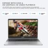AOCWEI Laptop 15.6" Intel Celeron J4105 (Up to 2.5Ghz) 4 core 6GB RAM 128GB SSD Win 10 Pro Laptop 1080 FHD Screen 2.4G+5G WiFi Bluetooth 4.2 HDMI