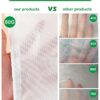Abimars Garden Fleece Bags for Plants large, 2 Pack 1.5 x 1.5m 80gsm Horticultural Fleece for Plants, Plant Fleece Frost Protection Jackets, Non-