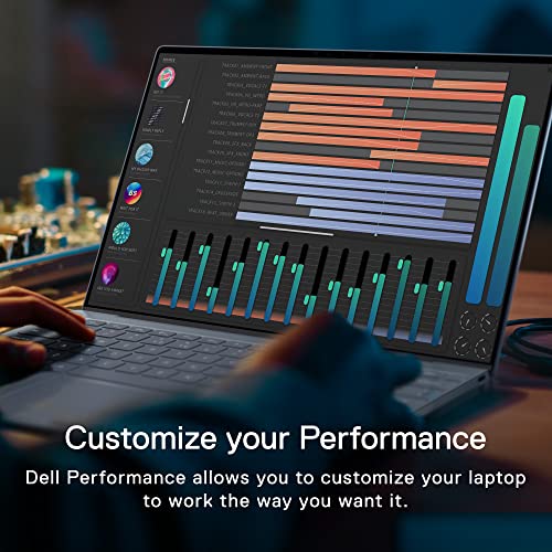 Dell XPS 13 9315 Laptop, 12th Gen Intel Evo Core i7-1250U, 13.4 Inch UHD+ 500nit Touchscreen, 16GB RAM, 512GB SSD, Backlit Keyboard, Fingerprint