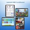 YOTOPT 10 Inch Tablet, Dual SIM Card, Android Tablet PC, 4GB RAM, 64GB ROM(256GB Expansion), 6000 mAh, HD IPS Screen, Tablet with Case, WIFI, Blu
