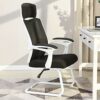 ygqbgy Furniture Mesh Side Reception Chair Office Chair Ergonomic Mesh Mid-Back Computer Desk Chair