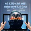 YOUXD Android 10.0 OS Tablet 10 inch 4G LTE 5G WiFi Unlocked Tablet with SIM 4GB RAM 64GB ROM Octa core processor Camera support Netflix Youtube
