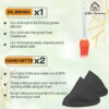 Watson Homeware Air Fryer Silicone Liner Set - 5 pcs - Compatible with Ninja AF300/400 Dual - Silicone Mittens - Oil Brush - Reusable, Dishwasher