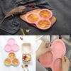 2 Pcs Air Fryer Egg Mould Air Fryer Muffin Tray Air Fryer Cake Moulds for Air Fryer Baking Cooking Accessories Silicone Egg Mould for Air Fryer S