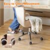 ZIJINJIAJU Chair Mats 1.5mm Thick 35 X 59 Inch Floor Protectors for Chairs, Waterproof Plastic Clear Floor Mat Rectangular Office Hard Floor Chai
