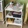 BestOnlineDeals01 JONAXEL Shelving unit, white, 50x51x70 cm for home & office use. JONAXEL parts system. Storage solution systems. Storage & orga
