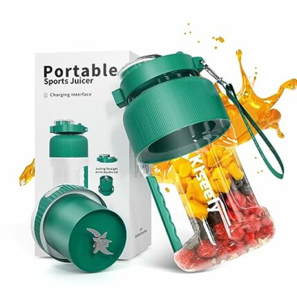 Portable Blender, Travel Juice Blender Smoothies & Shakes Maker, 1000ml Fruit Mixer with Rechargeable Batteries, Bottle Blender for Kitchen, Home