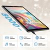 YOTOPT U10 Tablet 10 Inch 4G lte and WiFi, Android 12.0 Octa-Core Tablet, 11GB RAM, 64GB ROM(1 TB Expandable), FHD smart screen, 5MP+8MP, With Ke
