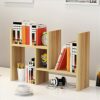 BRILENS 3 Tier Tree Bookshelf, 3 Shelf Bookcase, Modern Book Storage, Free Standing Tree Bookcase, Utility Organizer Shelves for Home Office, Liv